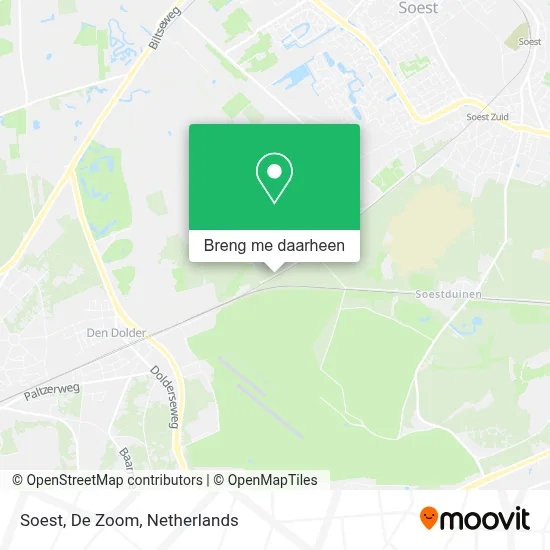 Soest, De Zoom kaart