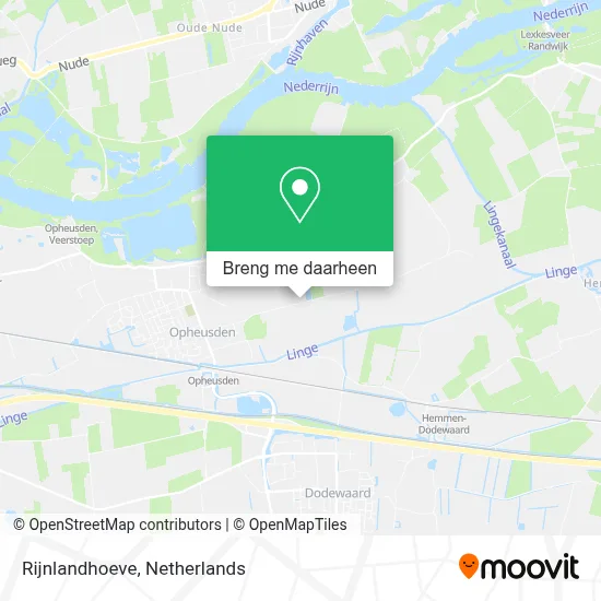 Rijnlandhoeve kaart