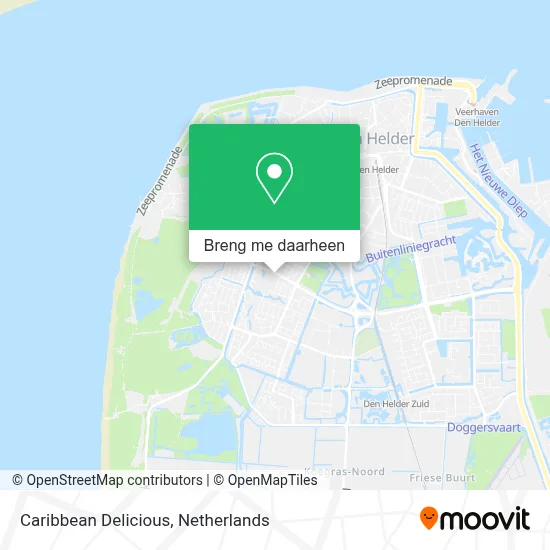 Caribbean Delicious kaart