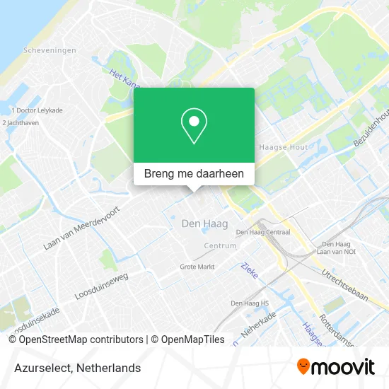 Azurselect kaart