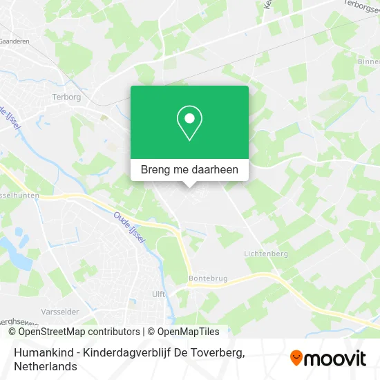 Humankind - Kinderdagverblijf De Toverberg kaart
