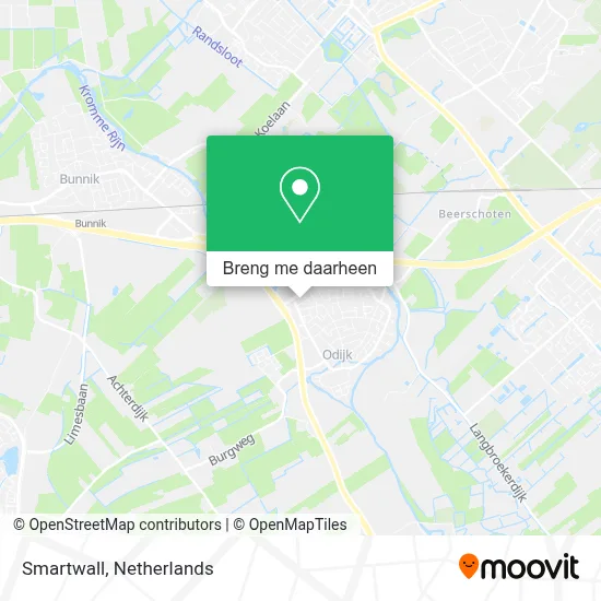 Smartwall kaart