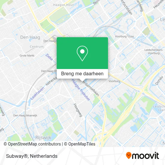 Subway® kaart