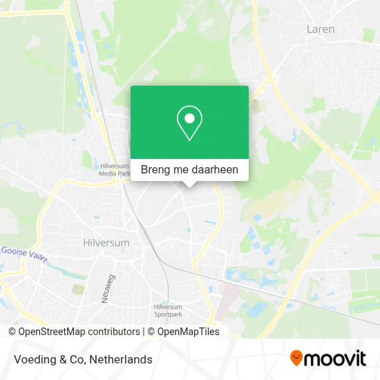 Voeding & Co kaart
