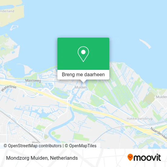 Mondzorg Muiden kaart