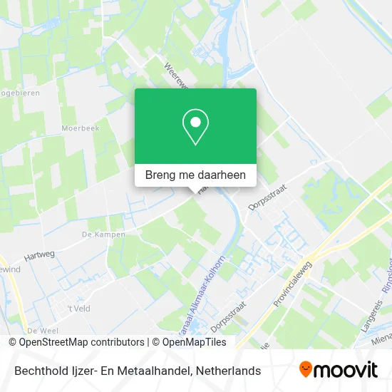 Bechthold Ijzer- En Metaalhandel kaart