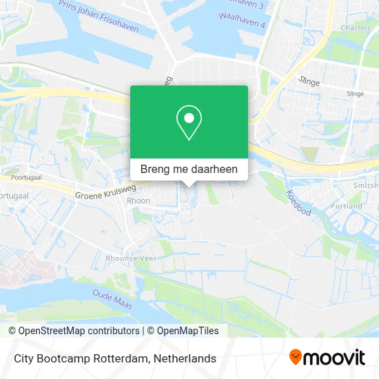 City Bootcamp Rotterdam kaart