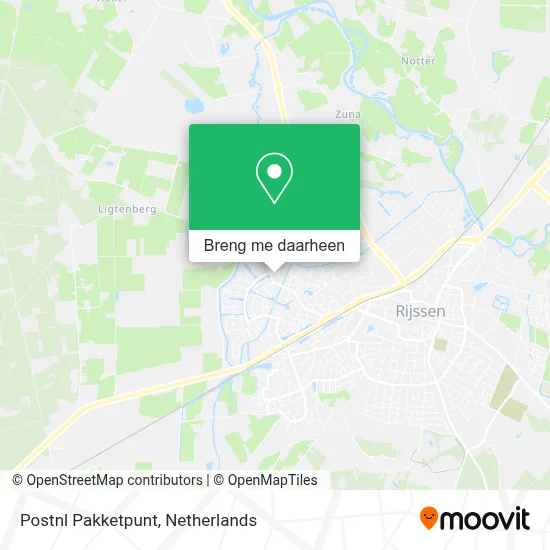 Postnl Pakketpunt kaart