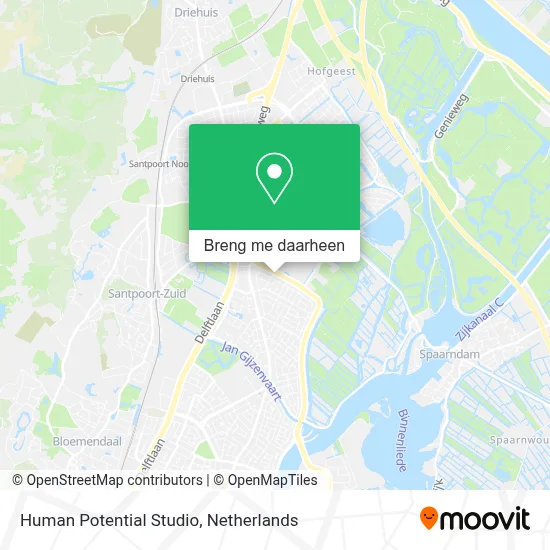 Human Potential Studio kaart