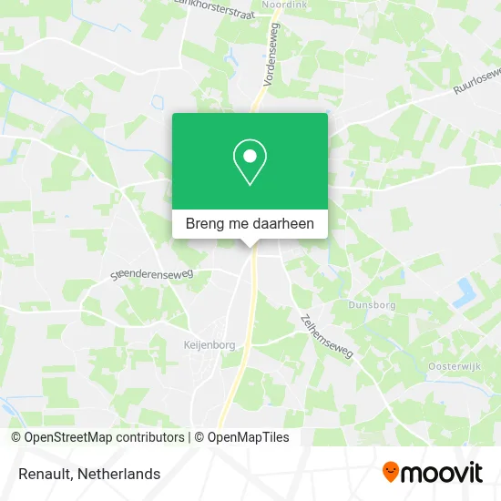 Renault kaart