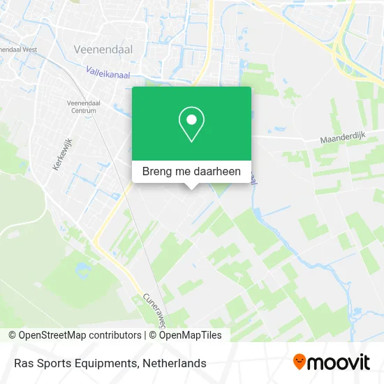 Ras Sports Equipments kaart