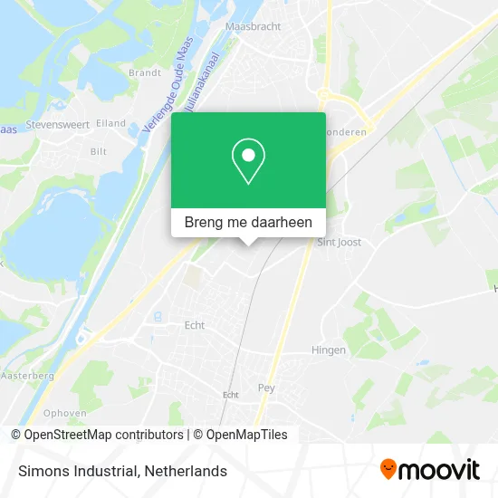 Simons Industrial kaart