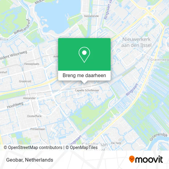 Geobar kaart