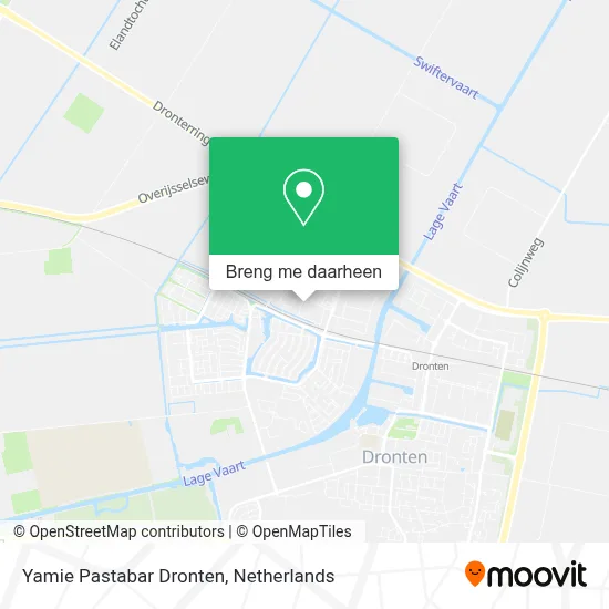 Yamie Pastabar Dronten kaart