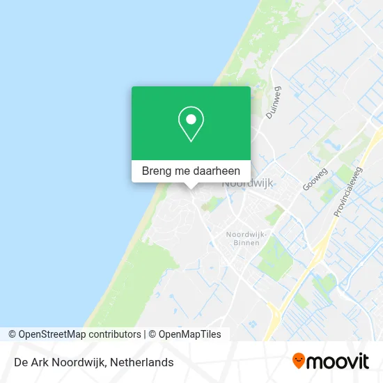 De Ark Noordwijk kaart