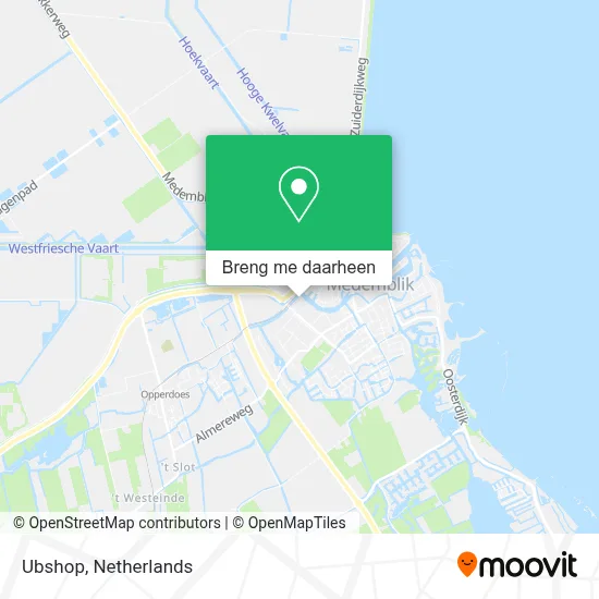 Ubshop kaart