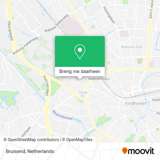 Bruisend kaart