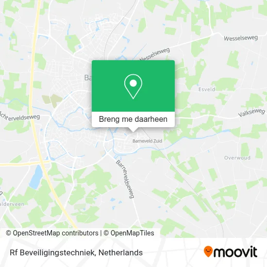Rf Beveiligingstechniek kaart