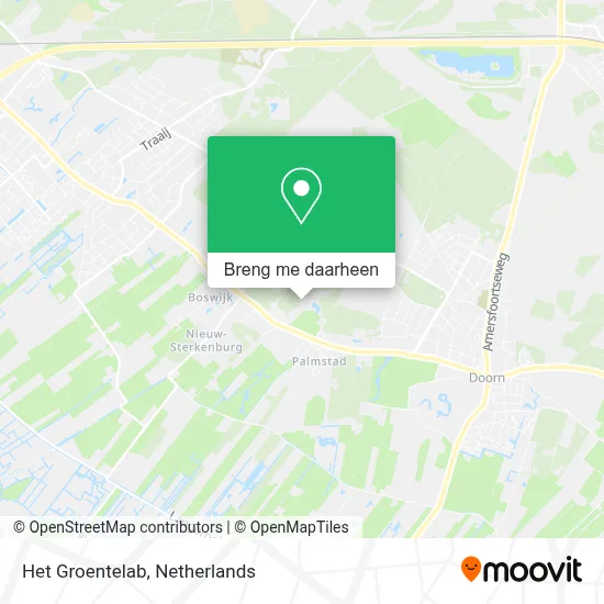 Het Groentelab kaart