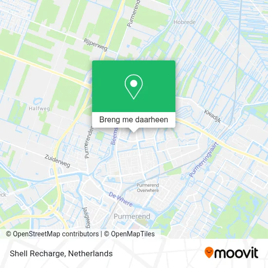 Shell Recharge kaart