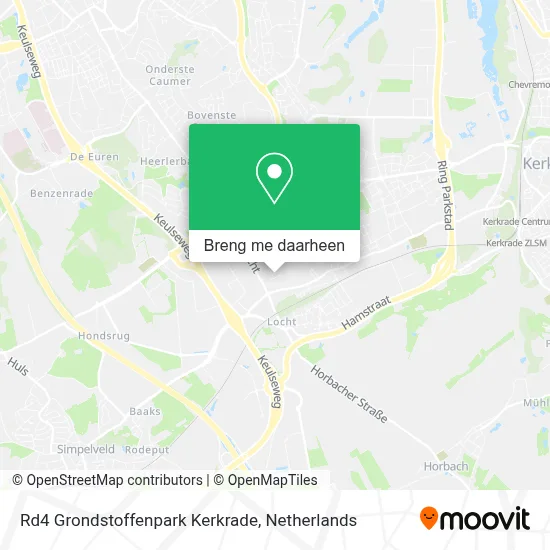 Rd4 Grondstoffenpark Kerkrade kaart