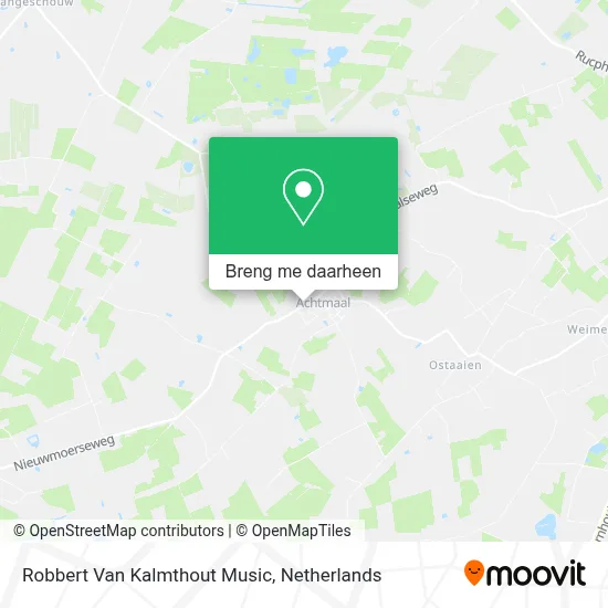 Robbert Van Kalmthout Music kaart