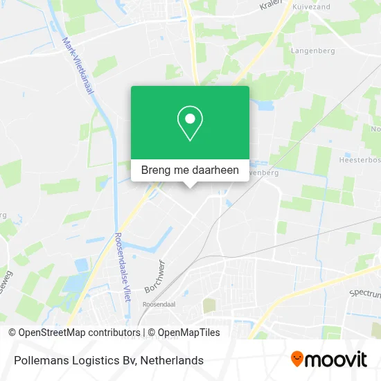 Pollemans Logistics Bv kaart