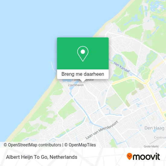Albert Heijn To Go kaart