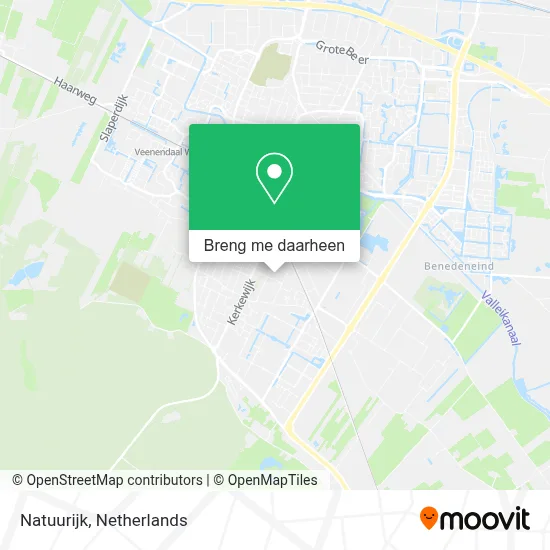 Natuurijk kaart