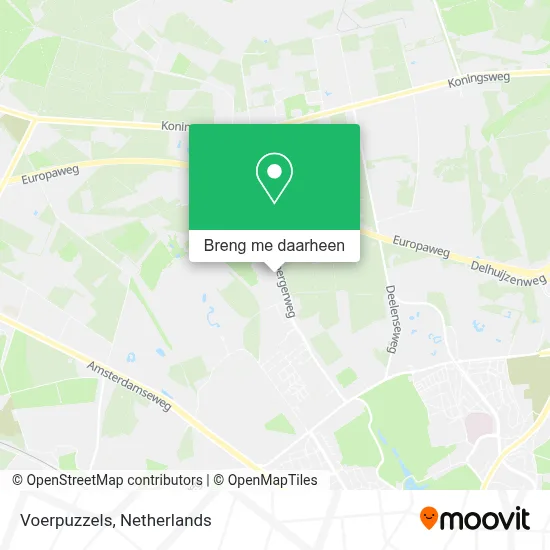 Voerpuzzels kaart