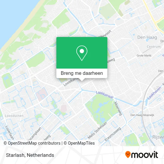 Starlash kaart
