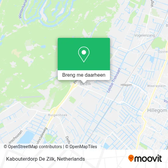 Kabouterdorp De Zilk kaart