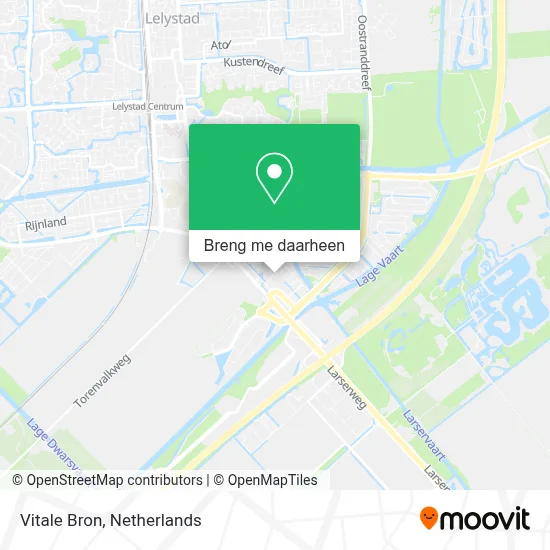 Vitale Bron kaart