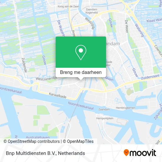 Bnp Multidiensten B.V. kaart