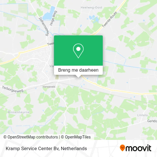 Kramp Service Center Bv kaart