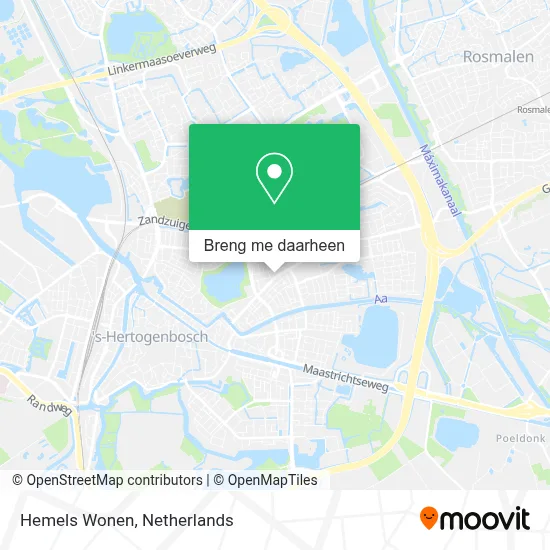 Hemels Wonen kaart