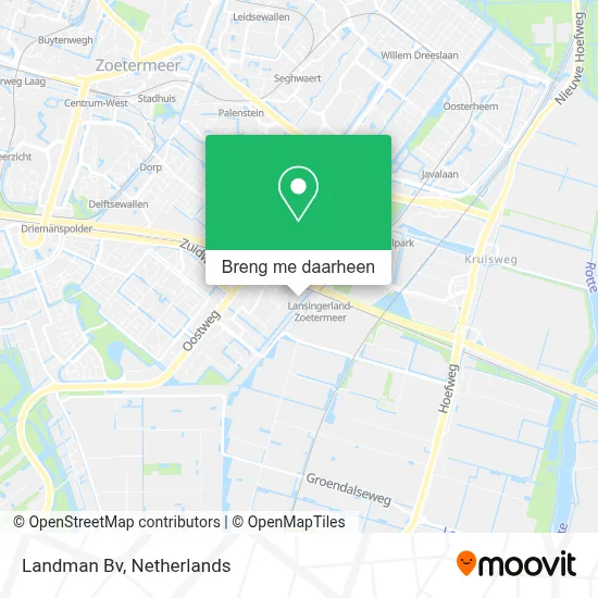 Landman Bv kaart