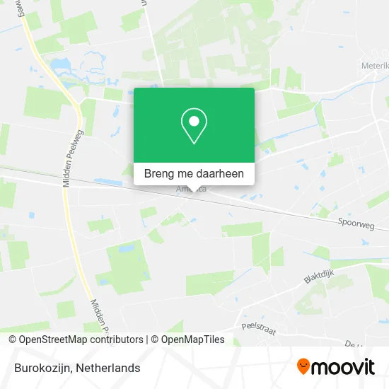 Burokozijn kaart