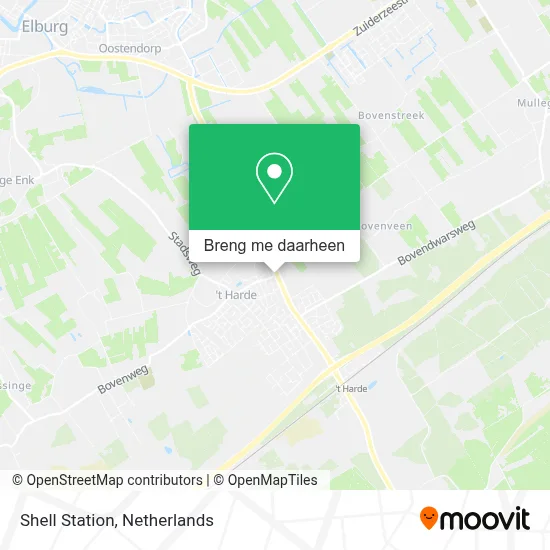 Shell Station kaart