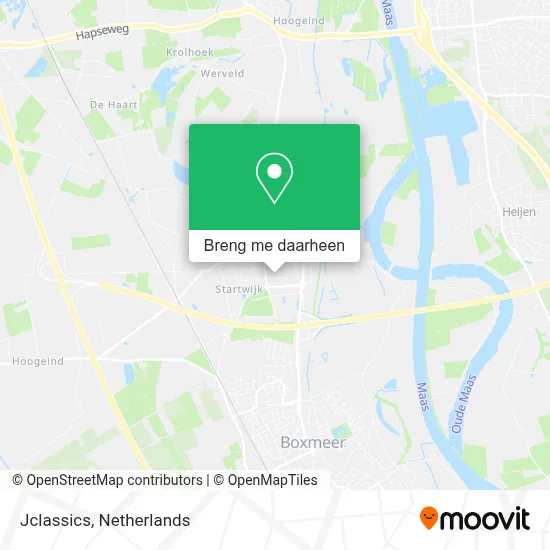 Jclassics kaart