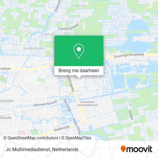 Jc Multimediadienst kaart