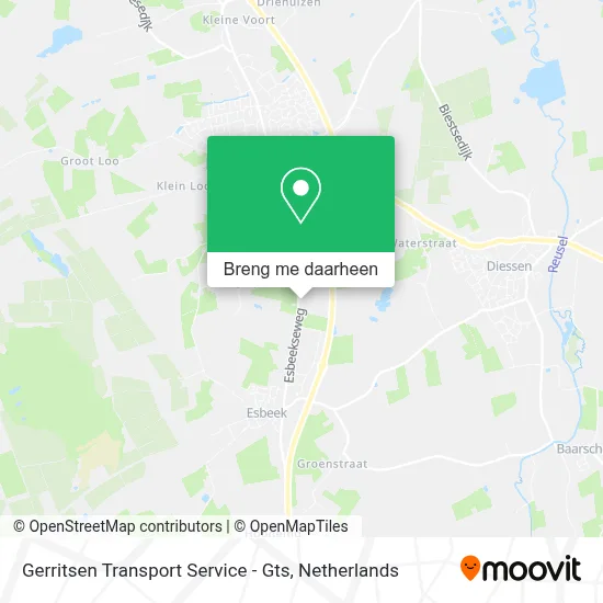 Gerritsen Transport Service - Gts kaart