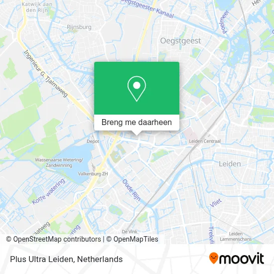 Plus Ultra Leiden kaart