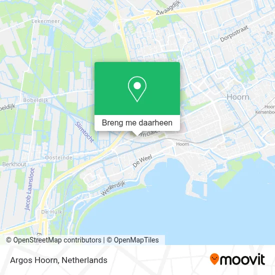 Argos Hoorn kaart