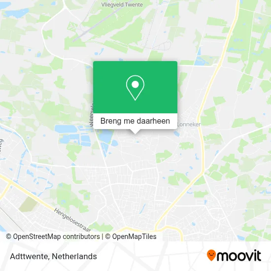 Adttwente kaart