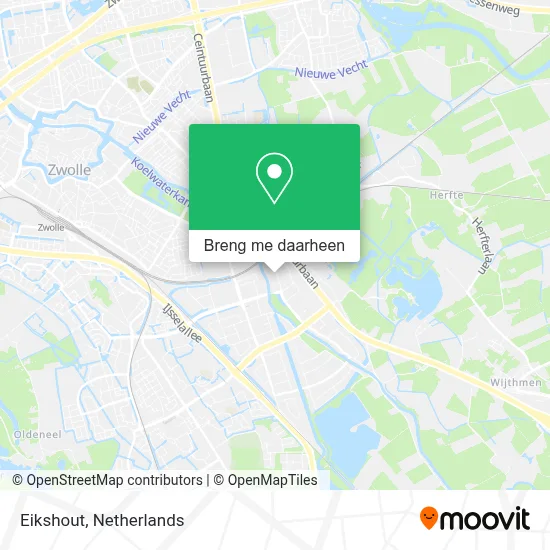 Eikshout kaart