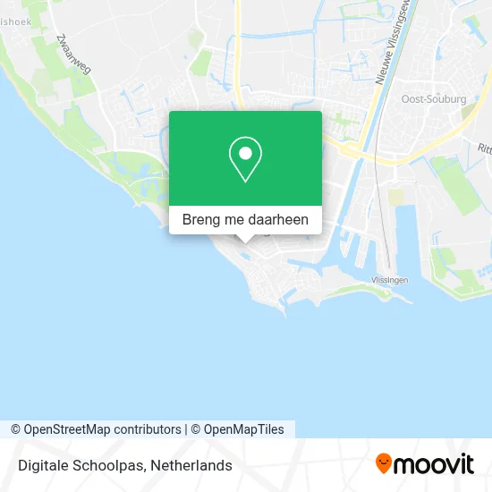 Digitale Schoolpas kaart