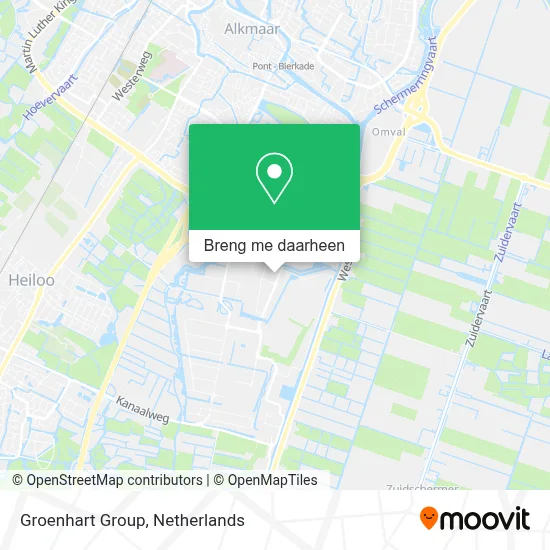 Groenhart Group kaart