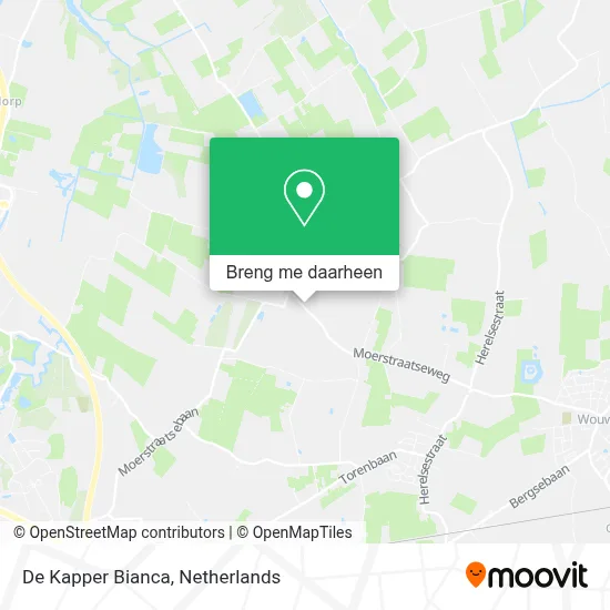 De Kapper Bianca kaart