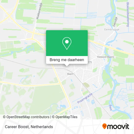 Career Boost kaart